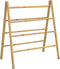 vidaXL - Handdoekladder - met - 4 - sporten - 90x50x100 - cm - bamboe