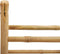 vidaXL - Handdoekladder - met - 4 - sporten - 90x50x100 - cm - bamboe