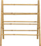 vidaXL - Handdoekladder - met - 4 - sporten - 90x50x100 - cm - bamboe