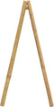 vidaXL - Handdoekladder - met - 4 - sporten - 90x50x100 - cm - bamboe