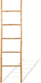 vidaXL - Handdoekladder - met - 5 - sporten - 150 - cm - bamboe