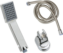 vidaXL - Handdouche - met - slang - van - 1,5 - m - chroomkleurig