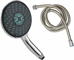 vidaXL - Handdouche - multifunctioneel - met - slang - van - 1,5 - m - chroomkleurig