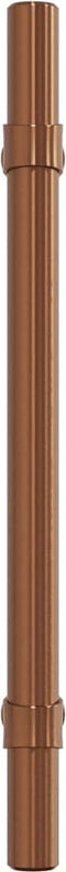 vidaXL - Handvatten - 10 - st - 128 - mm - roestvrij - staal - bronskleurig