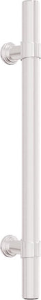 vidaXL - Handvatten - 10 - st - 128 - mm - roestvrij - staal - zilverkleurig