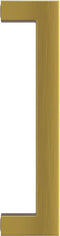 vidaXL - Handvatten - 10 - st - 128 - mm - roestvrij - staal - goudkleurig
