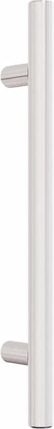 vidaXL - Handvatten - 10 - st - 128 - mm - roestvrij - staal - zilverkleurig
