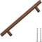 vidaXL - Handvatten - 10 - st - 128 - mm - roestvrij - staal - bronskleurig