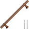vidaXL - Handvatten - 10 - st - 128 - mm - roestvrij - staal - bronskleurig