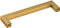 vidaXL - Handvatten - 10 - st - 128 - mm - roestvrij - staal - goudkleurig