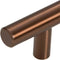 vidaXL - Handvatten - 10 - st - 128 - mm - roestvrij - staal - bronskleurig