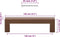 vidaXL - Handvatten - 10 - st - 128 - mm - roestvrij - staal - bronskleurig