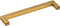vidaXL - Handvatten - 10 - st - 160 - mm - roestvrij - staal - goudkleurig