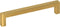 vidaXL - Handvatten - 10 - st - 160 - mm - roestvrij - staal - goudkleurig