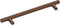 vidaXL - Handvatten - 10 - st - 160 - mm - roestvrij - staal - bronskleurig