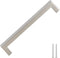 vidaXL - Handvatten - 10 - st - 160 - mm - roestvrij - staal - zilverkleurig