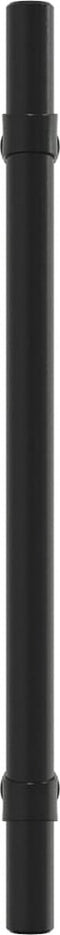vidaXL - Handvatten - 10 - st - 160 - mm - roestvrij - staal - zwart
