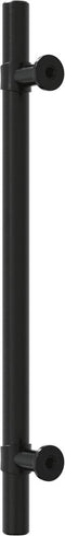 vidaXL - Handvatten - 10 - st - 160 - mm - roestvrij - staal - zwart