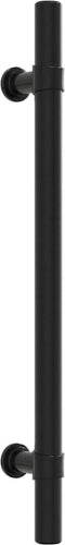 vidaXL - Handvatten - 10 - st - 160 - mm - roestvrij - staal - zwart