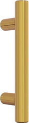 vidaXL - Handvatten - 10 - st - 64 - mm - roestvrij - staal - goudkleurig