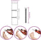 vidaXL - Handvatten - 10 - st - 64 - mm - roestvrij - staal - bronskleurig