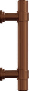 vidaXL - Handvatten - 10 - st - 64 - mm - roestvrij - staal - bronskleurig