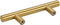 vidaXL - Handvatten - 10 - st - 64 - mm - roestvrij - staal - goudkleurig