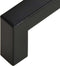 vidaXL - Handvatten - 10 - st - 64 - mm - roestvrij - staal - zwart