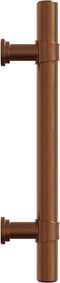 vidaXL - Handvatten - 10 - st - 96 - mm - roestvrij - staal - bronskleurig