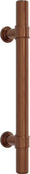vidaXL - Handvatten - 10 - st - 96 - mm - roestvrij - staal - bronskleurig