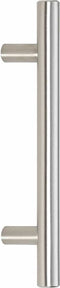 vidaXL - Handvatten - 10 - st - 96 - mm - roestvrij - staal - zilverkleurig