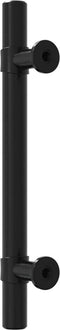 vidaXL - Handvatten - 10 - st - 96 - mm - roestvrij - staal - zwart
