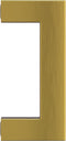 vidaXL - Handvatten - 20 - st - 64 - mm - roestvrij - staal - goudkleurig