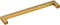 vidaXL - Handvatten - 5 - st - 192 - mm - roestvrij - staal - goudkleurig