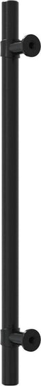 vidaXL - Handvatten - 5 - st - 192 - mm - roestvrij - staal - zwart