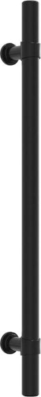 vidaXL - Handvatten - 5 - st - 192 - mm - roestvrij - staal - zwart