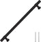 vidaXL - Handvatten - 5 - st - 192 - mm - roestvrij - staal - zwart
