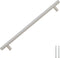 vidaXL - Handvatten - 5 - st - 224 - mm - roestvrij - staal - zilverkleurig