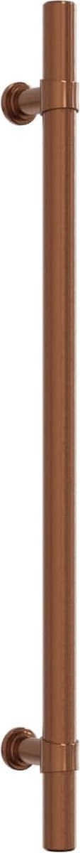 vidaXL - Handvatten - 5 - st - 224 - mm - roestvrij - staal - bronskleurig