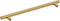vidaXL - Handvatten - 5 - st - 224 - mm - roestvrij - staal - goudkleurig