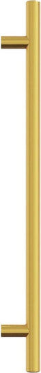 vidaXL - Handvatten - 5 - st - 224 - mm - roestvrij - staal - goudkleurig