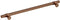 vidaXL - Handvatten - 5 - st - 224 - mm - roestvrij - staal - bronskleurig