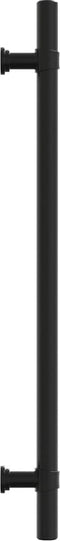 vidaXL - Handvatten - 5 - st - 224 - mm - roestvrij - staal - zwart