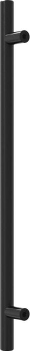 vidaXL - Handvatten - 5 - st - 224 - mm - roestvrij - staal - zwart