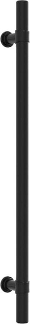 vidaXL - Handvatten - 5 - st - 224 - mm - roestvrij - staal - zwart