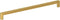 vidaXL - Handvatten - 5 - st - 320 - mm - roestvrij - staal - goudkleurig