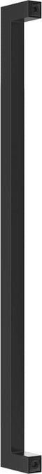 vidaXL - Handvatten - 5 - st - 320 - mm - roestvrij - staal - zwart