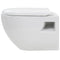 vidaXL - Hangend - toilet - met - verborgen - stortbak - keramiek - wit