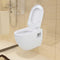 vidaXL - Hangend - toilet - met - verborgen - stortbak - keramiek - wit