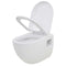 vidaXL - Hangend - toilet - met - verborgen - stortbak - keramiek - wit